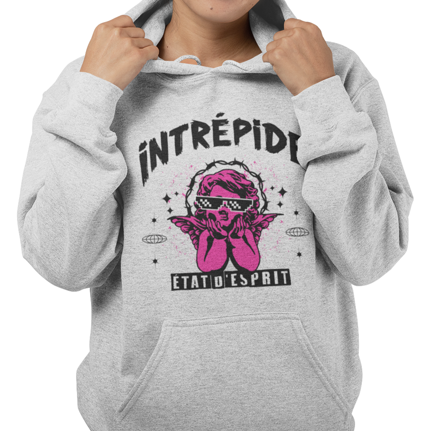 Sweat à capuche - Intrépide - État d’esprit