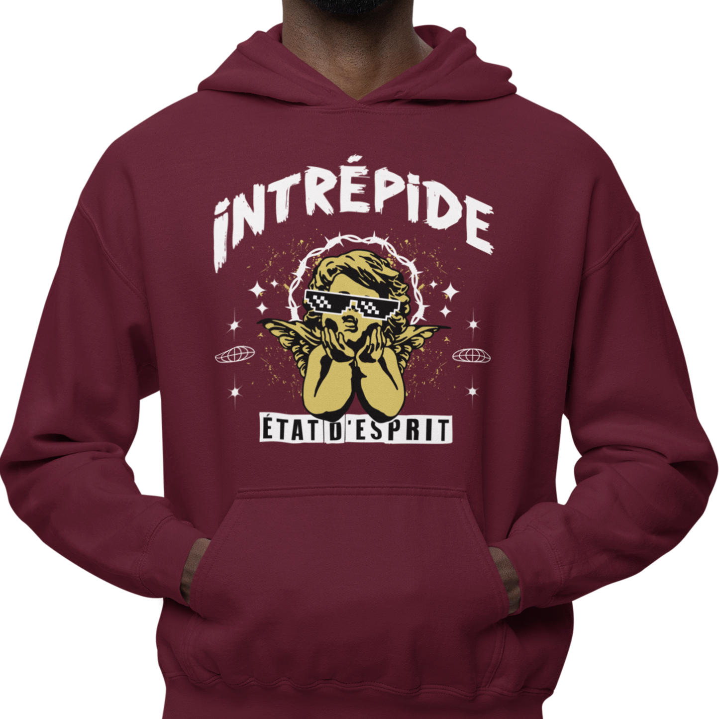 Sweat à capuche - Intrépide - État d’esprit