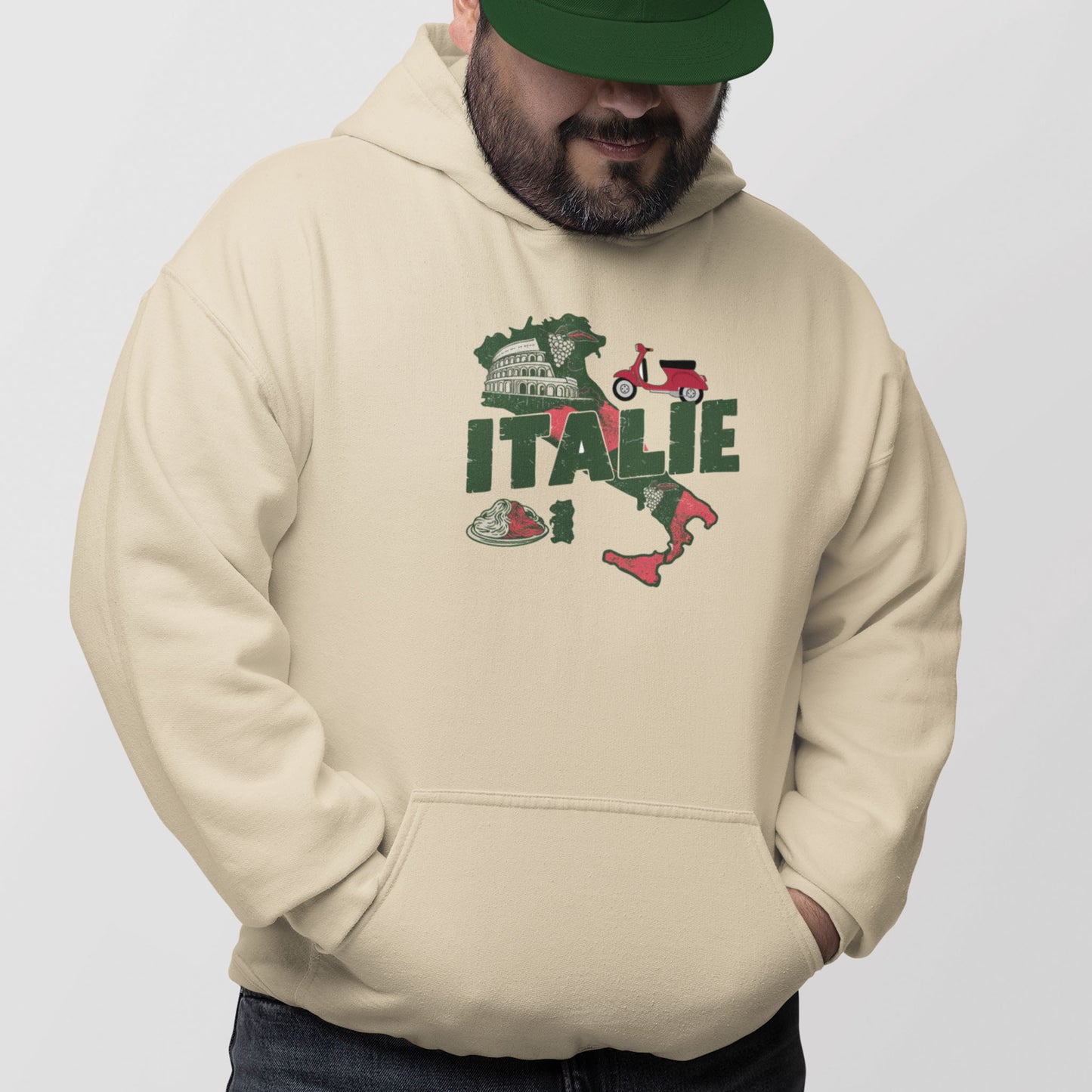 Sweat à capuche - Italie à la carte