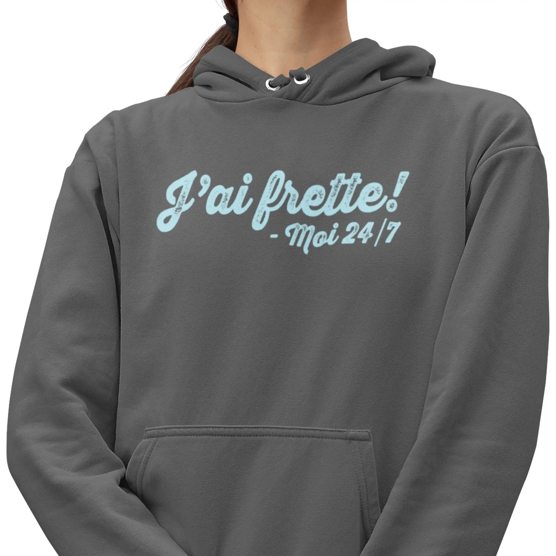 Hiver - Sweat à capuche - J’ai frette! – Moi 24/7