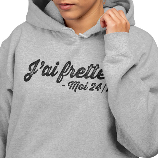Hiver - Sweat à capuche - J’ai frette! – Moi 24/7