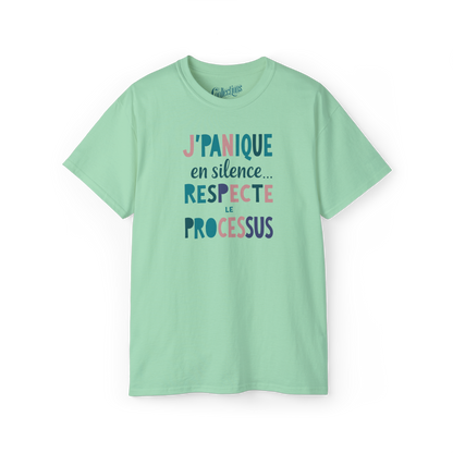 T-shirt – J’Panique en silence