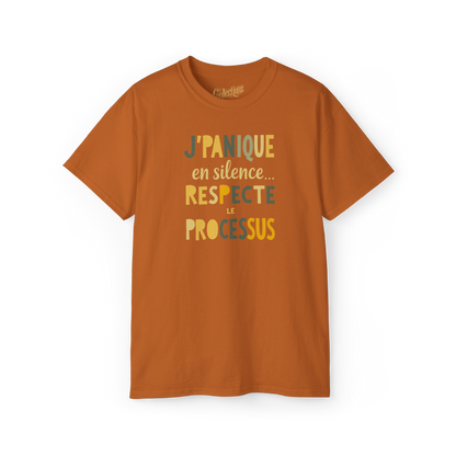 T-shirt – J’Panique en silence