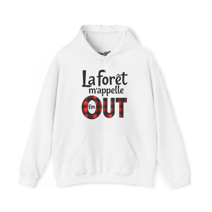 Sweat à capuche - La forêt m’appelle OUT