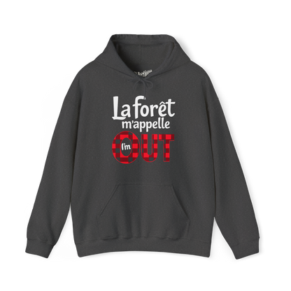 Sweat à capuche - La forêt m’appelle OUT