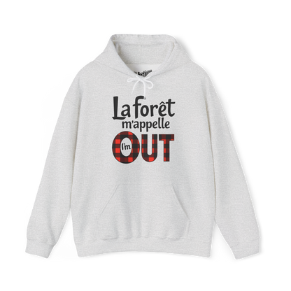 Sweat à capuche - La forêt m’appelle OUT