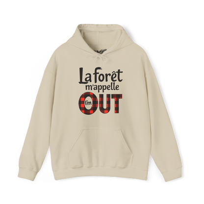 Sweat à capuche - La forêt m’appelle OUT