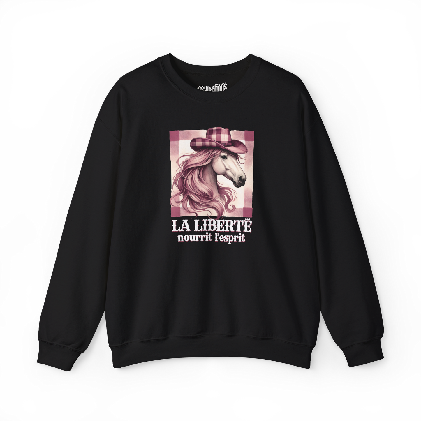Sweat-shirt – La liberté nourrit l’esprit