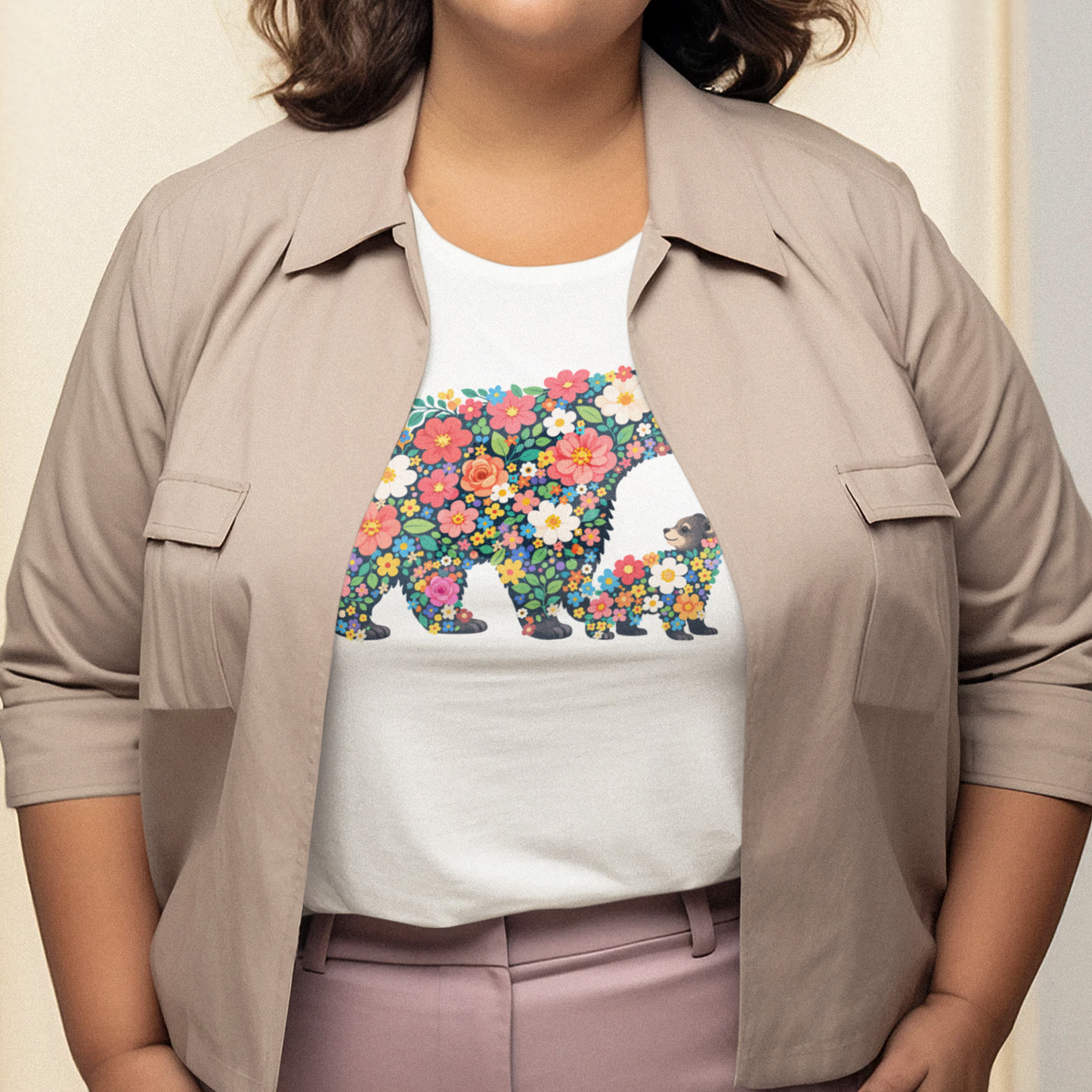 T-shirt - Maman Ourse – Jardin sauvage