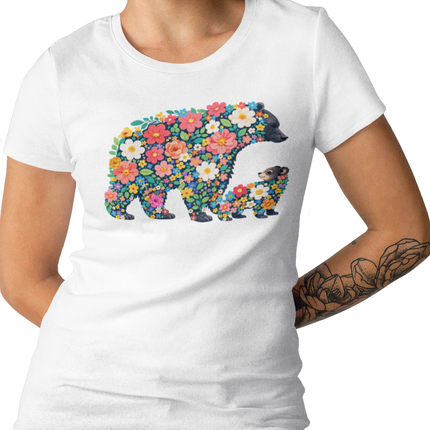 T-shirt - Maman Ourse – Jardin sauvage