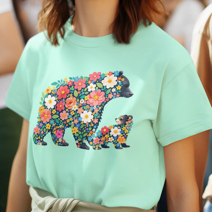 T-shirt - Maman Ourse – Jardin sauvage