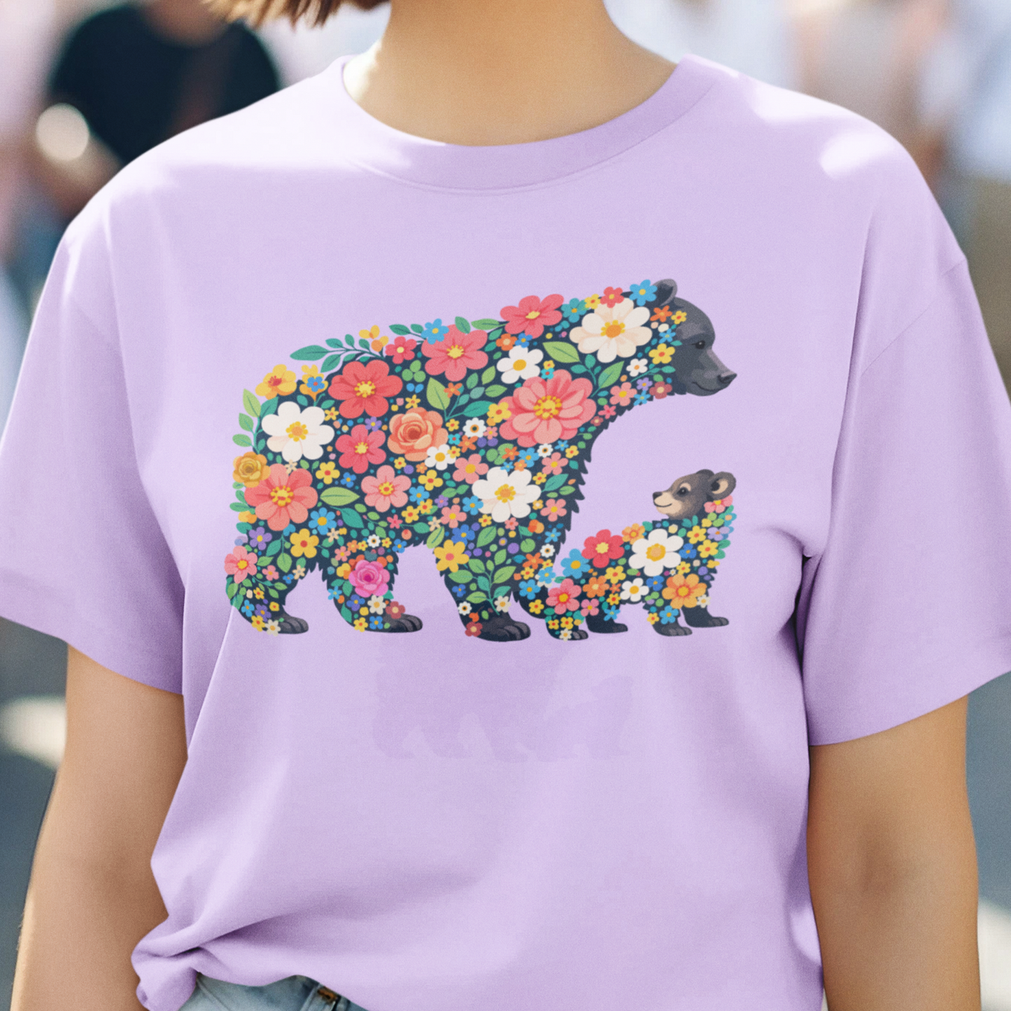T-shirt - Maman Ourse – Jardin sauvage