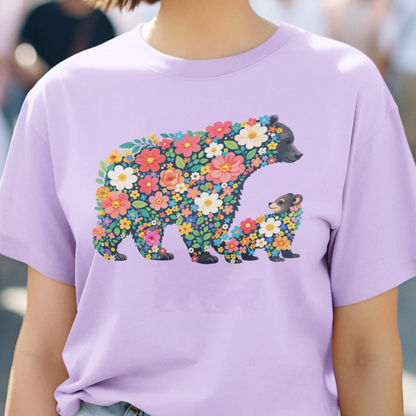 T-shirt - Maman Ourse – Jardin sauvage