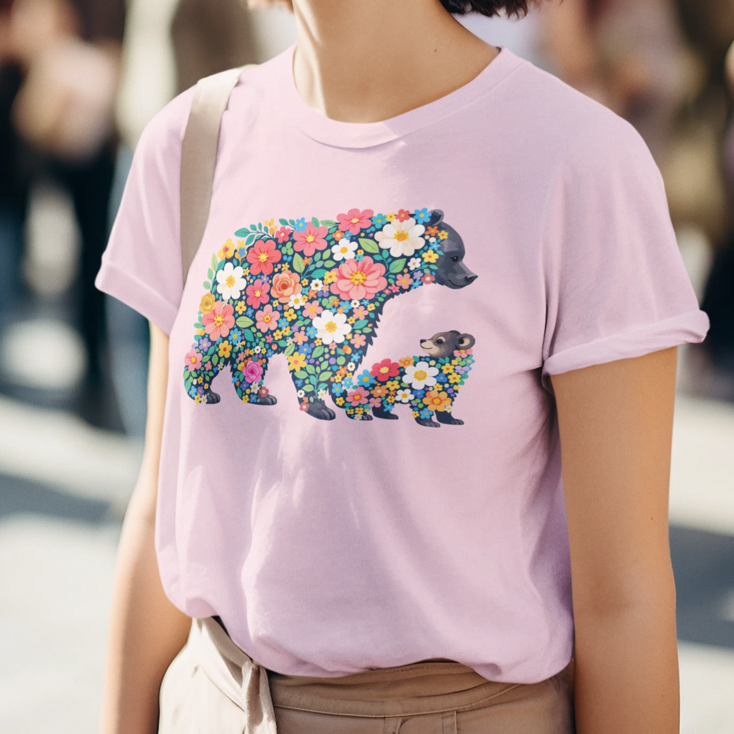 T-shirt - Maman Ourse – Jardin sauvage