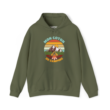 Sweat à capuche - Mon coton de camping