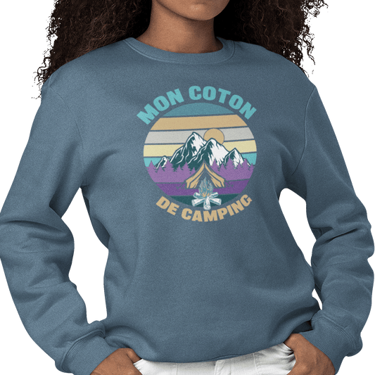 Sweat-shirt - Mon coton de camping