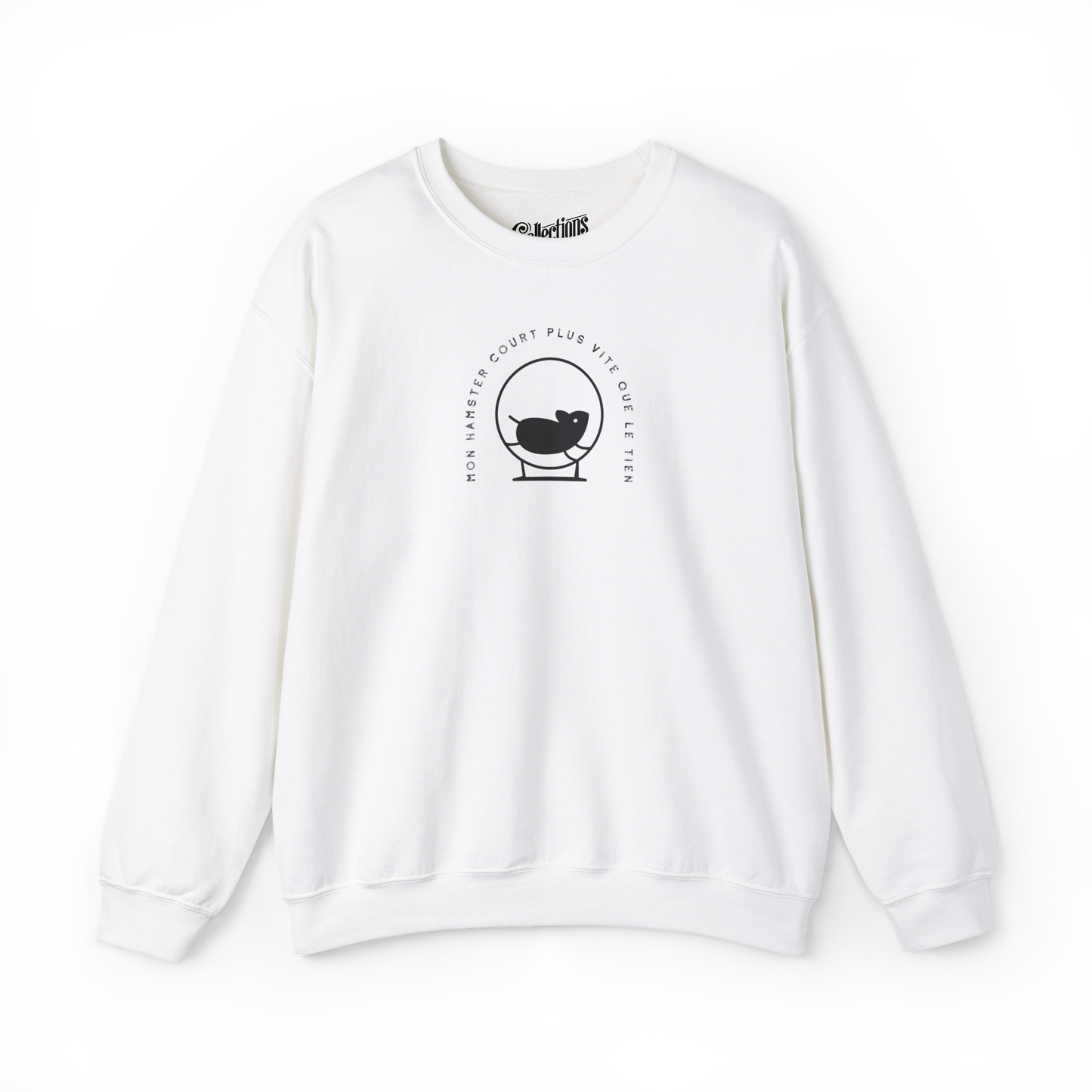 Sweat-shirt - Mon hamster court plus vite que le tien