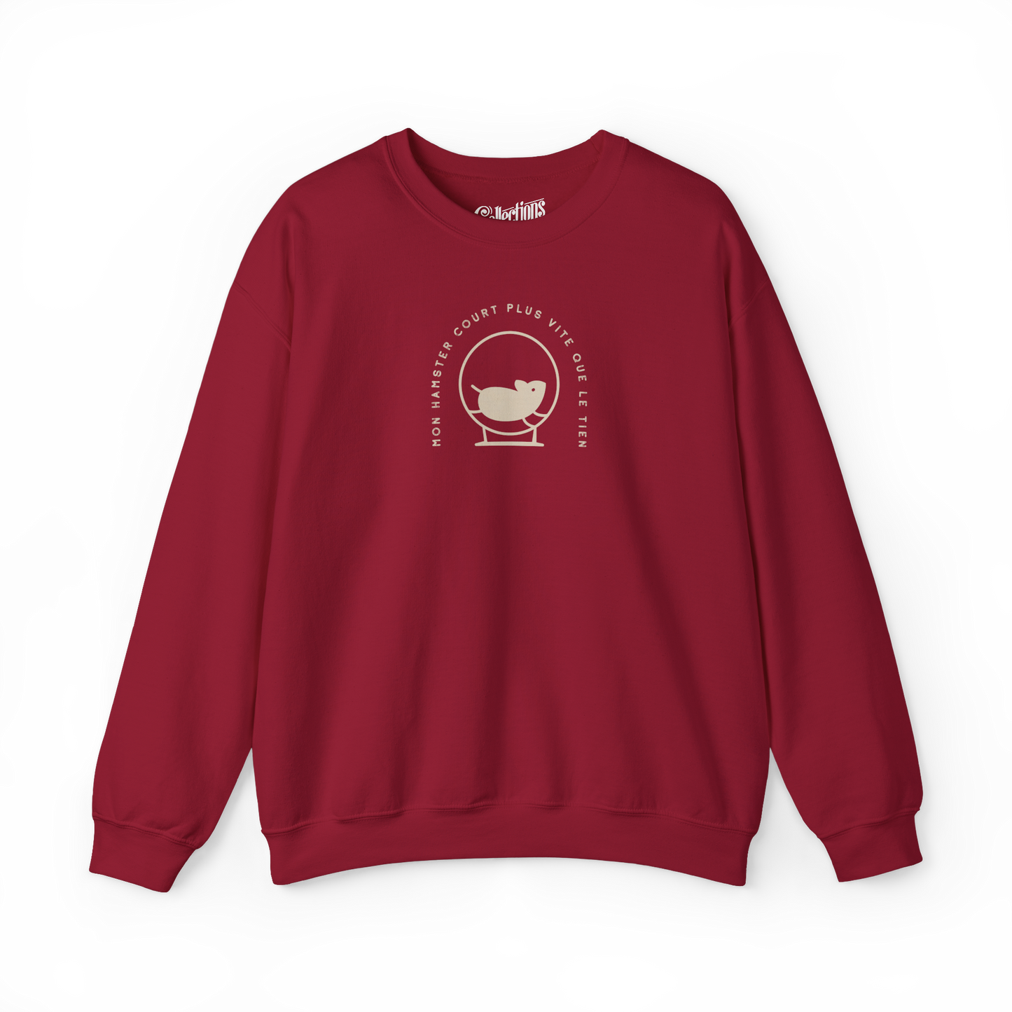 Sweat-shirt - Mon hamster court plus vite que le tien