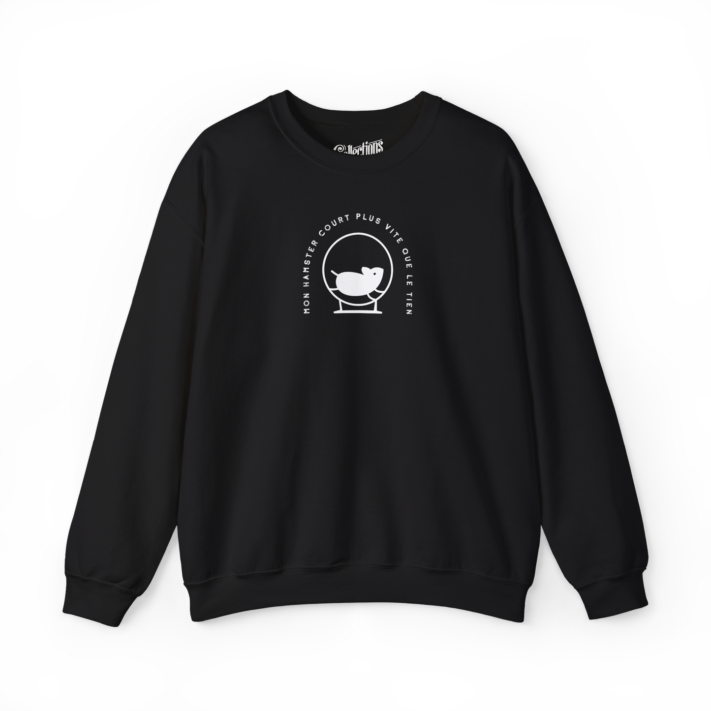Sweat-shirt - Mon hamster court plus vite que le tien