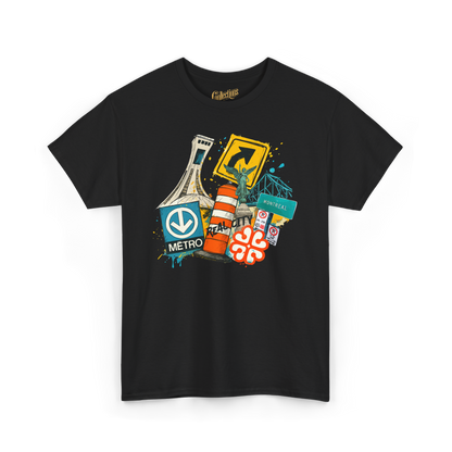 T-shirt - Montréal Illustré