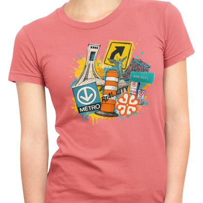 T-shirt - Montréal Illustré
