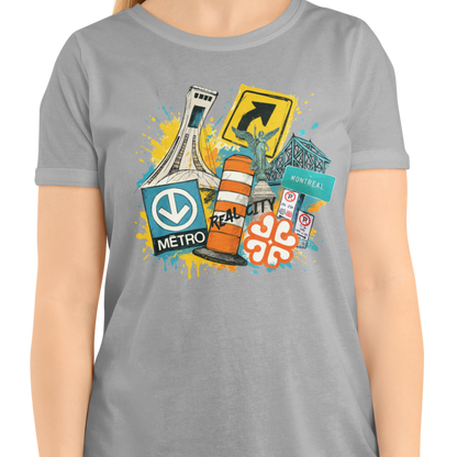 T-shirt - Montréal Illustré