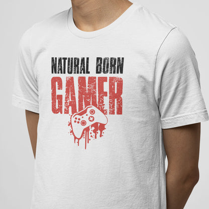 T-shirt - Natural Born Gamer