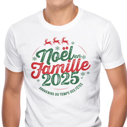 T-shirt - Noël en famille 2025