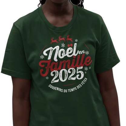 T-shirt - Noël en famille 2025