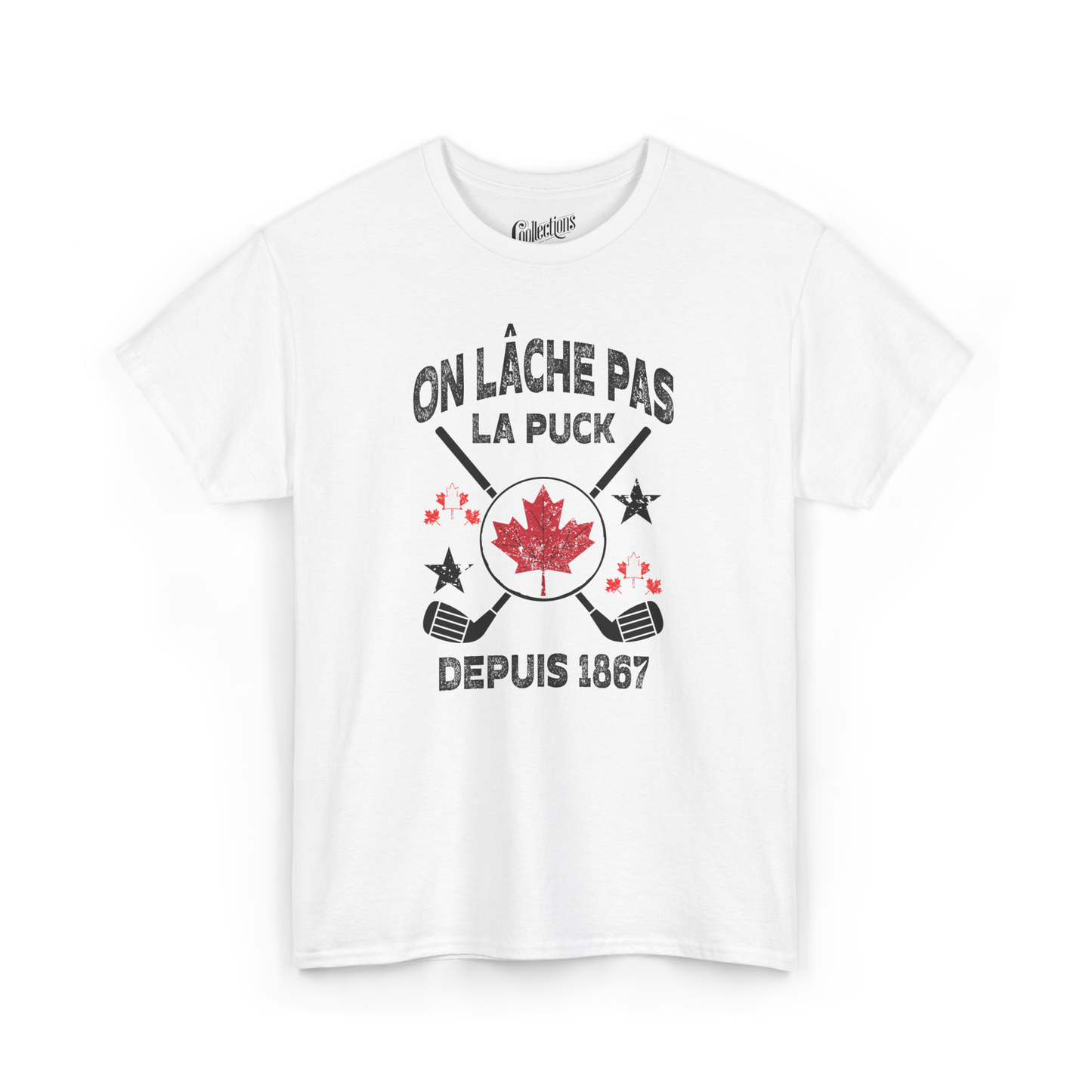 T-shirt - On lâche pas la puck
