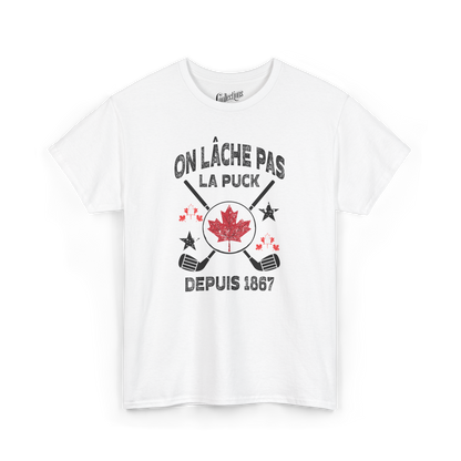 T-shirt - On lâche pas la puck
