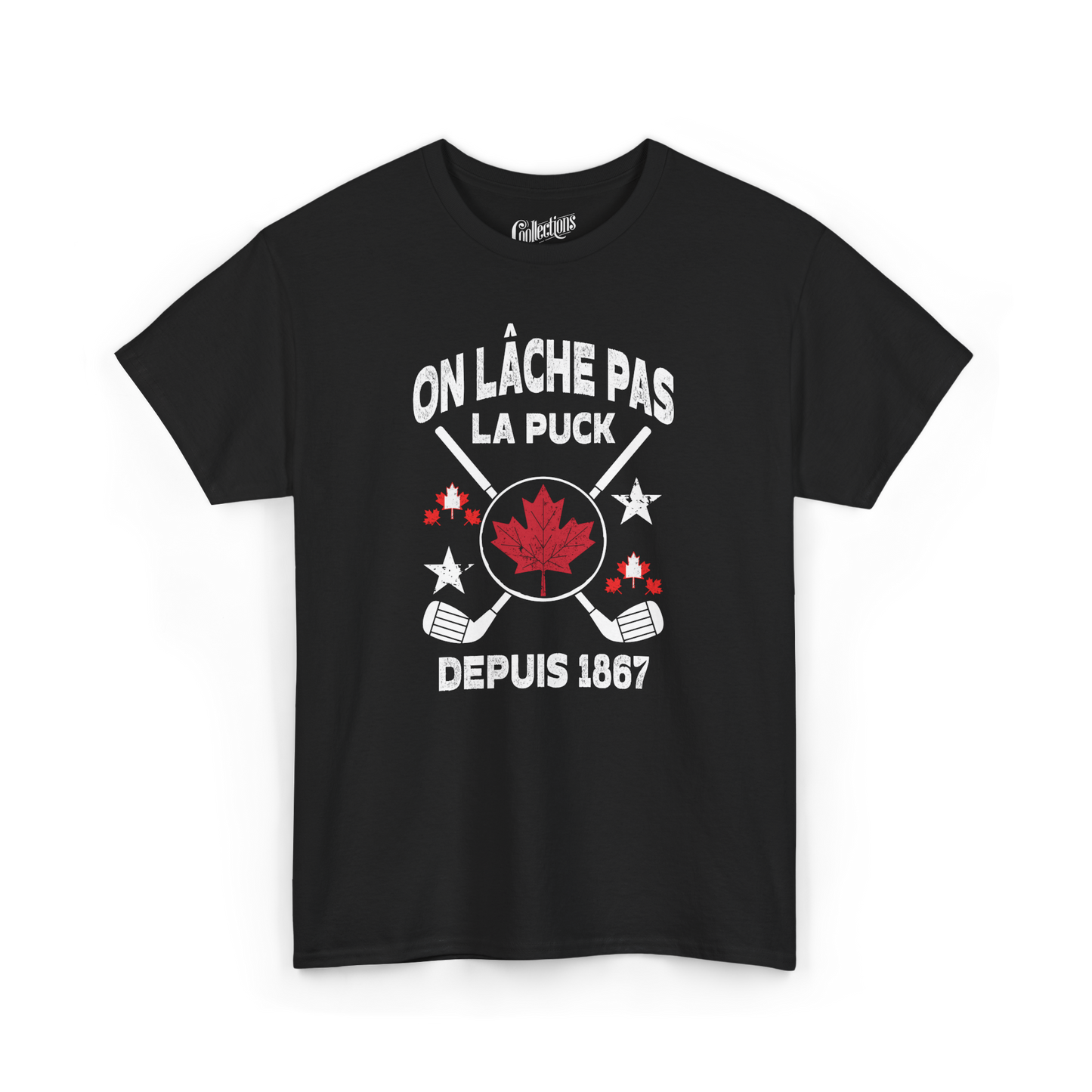 T-shirt - On lâche pas la puck