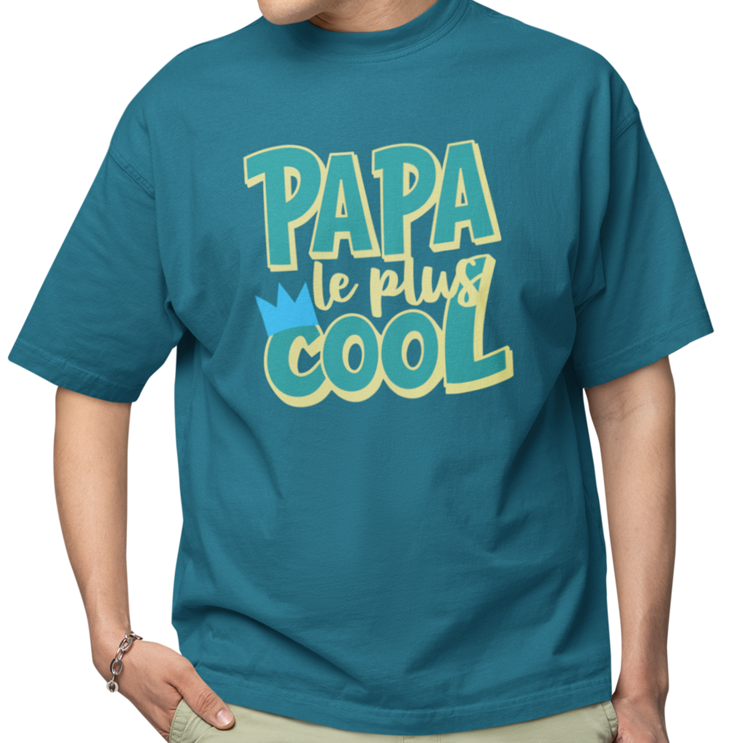 T-shirt - Papa le plus cool