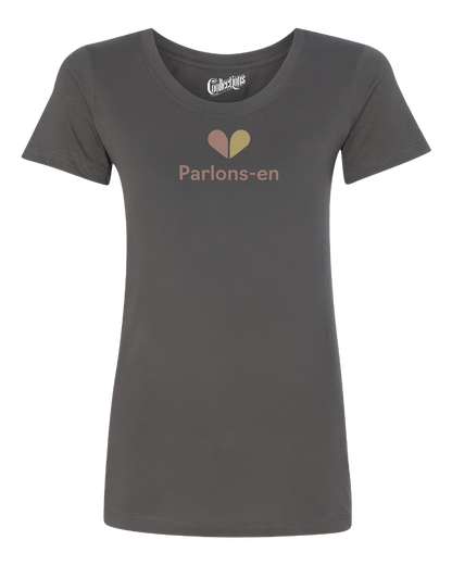 Fitted T-shirt - Let's talk about it
