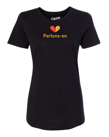 Fitted T-shirt - Let's talk about it