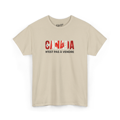 T-shirt - Canada, pas à vendre