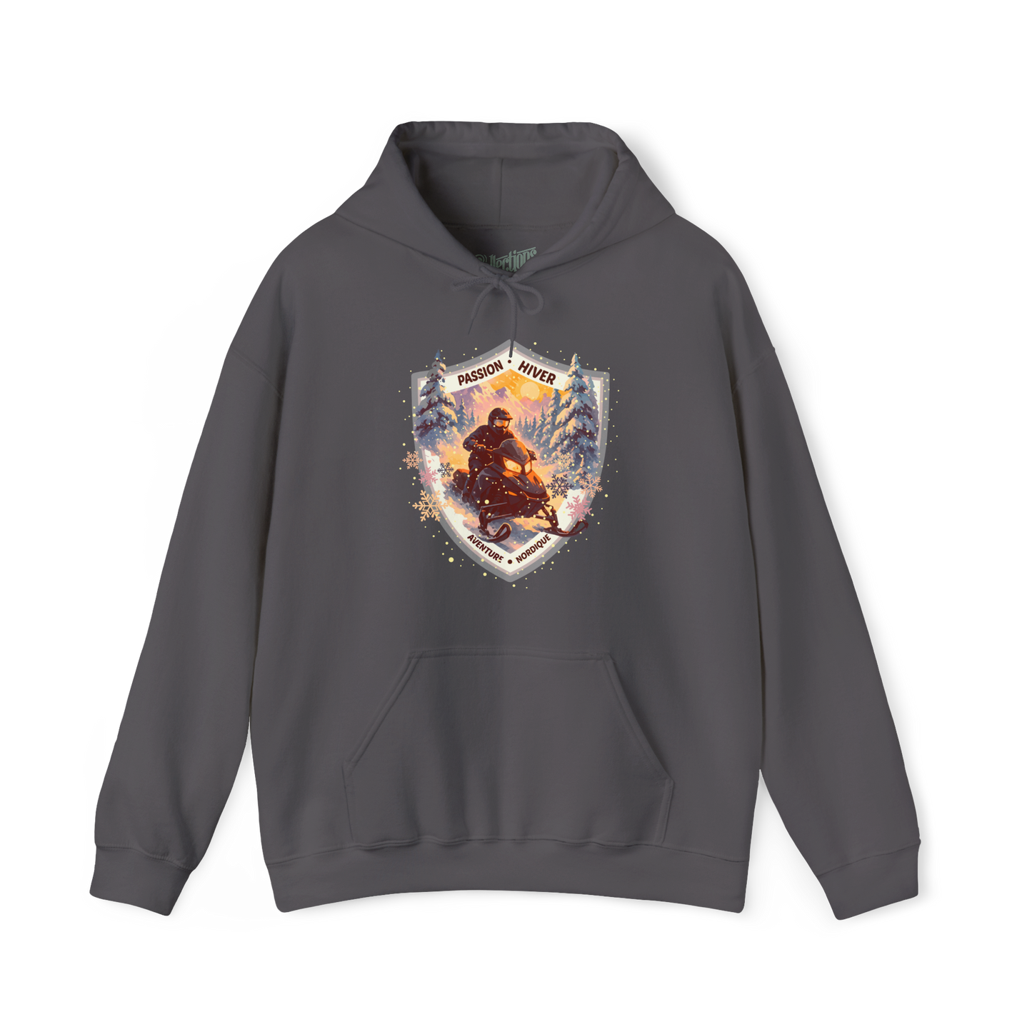 Sweat à capuche - Passion Hiver