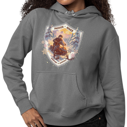 Sweat à capuche - Passion Hiver