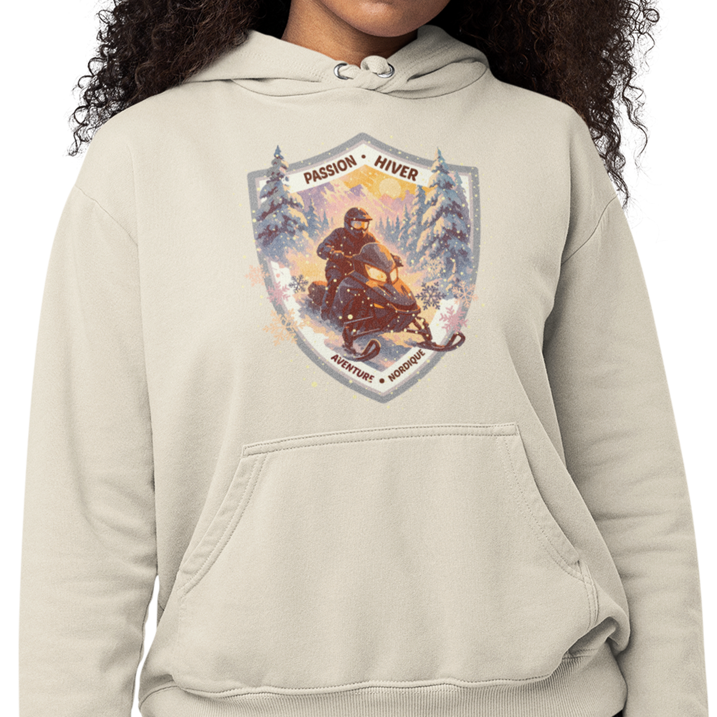 Sweat à capuche - Passion Hiver