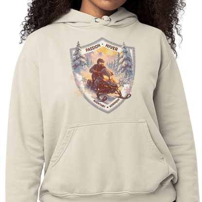 Sweat à capuche - Passion Hiver