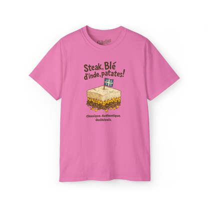 T-shirt - Steak, Corn, Potatoes!