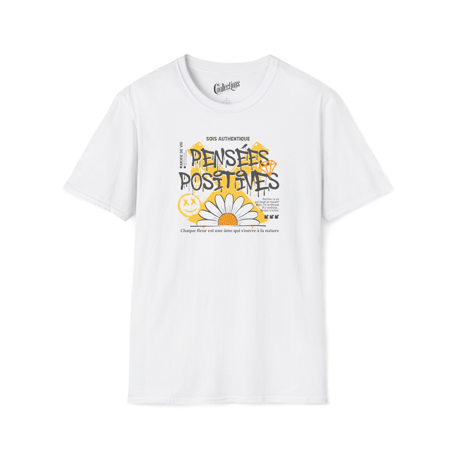 T-Shirt - Pensées positives – Mode de vie