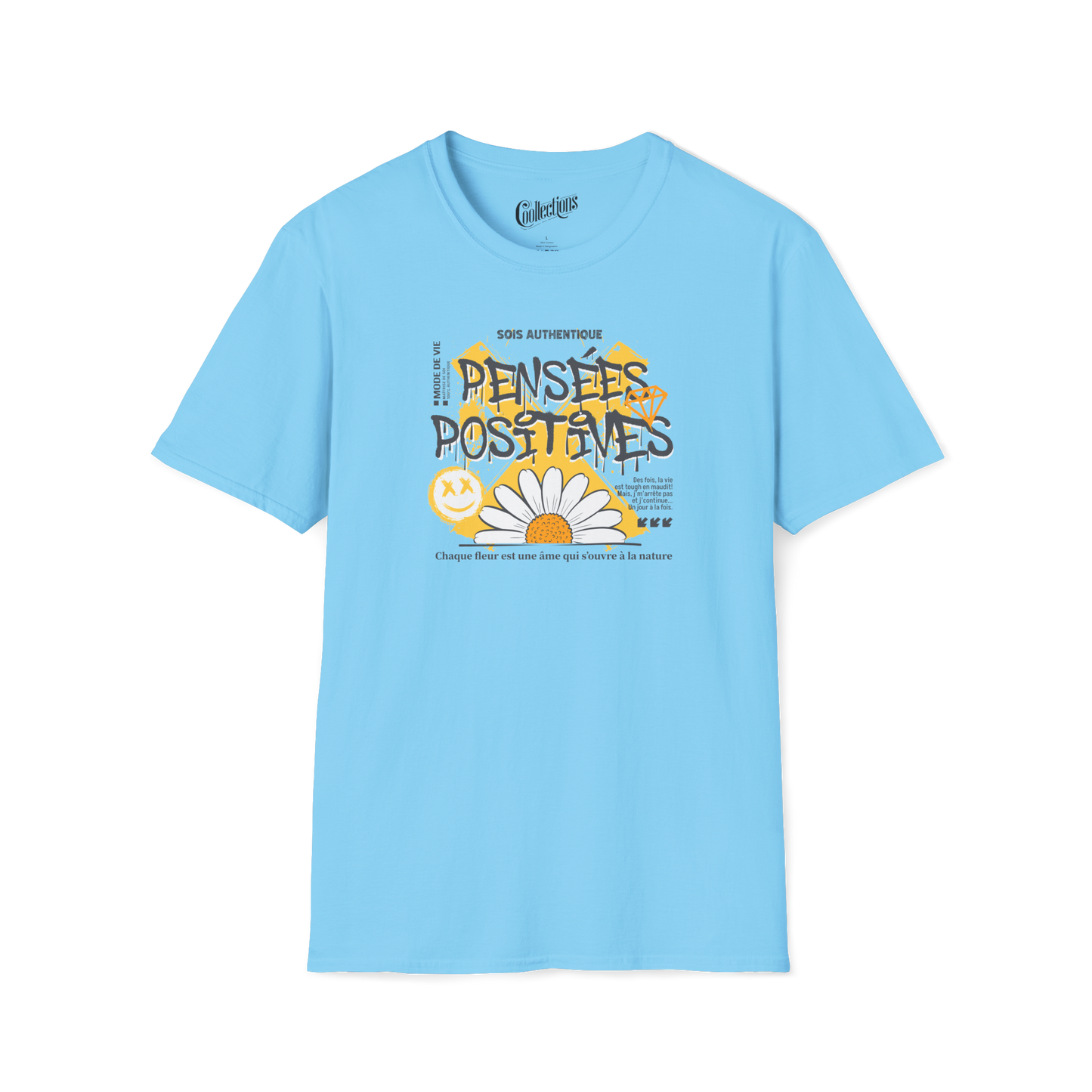 T-Shirt - Pensées positives – Mode de vie