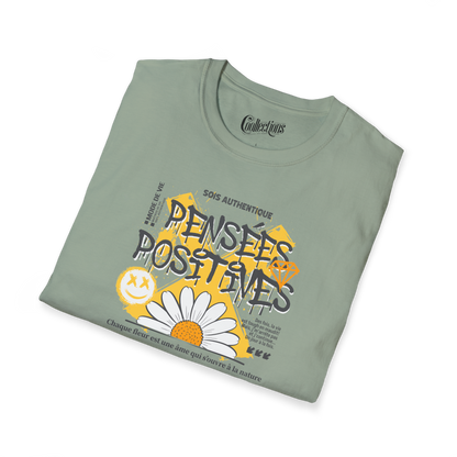 T-Shirt - Pensées positives – Mode de vie
