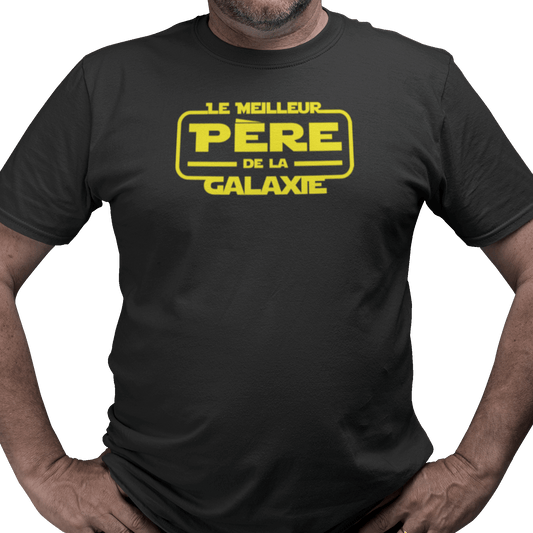 T-Shirt - Meilleur père de la galaxie