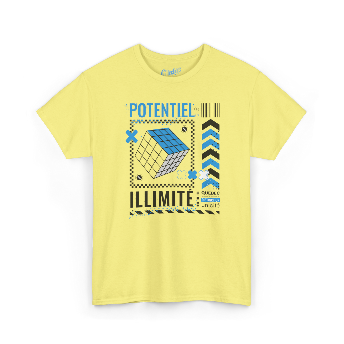 T-shirt - Potentiel illimité - Québec unicité