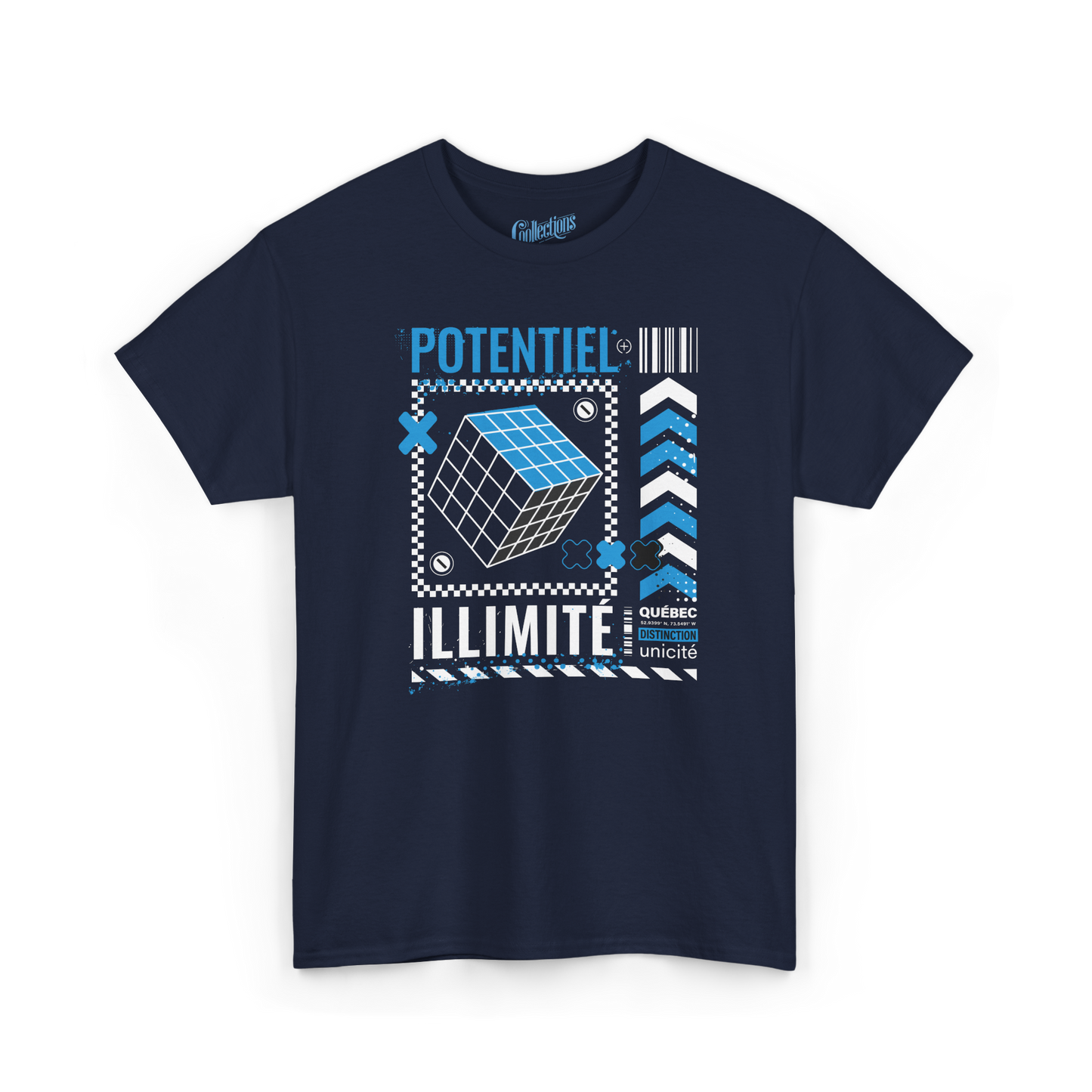 T-shirt - Potentiel illimité - Québec unicité