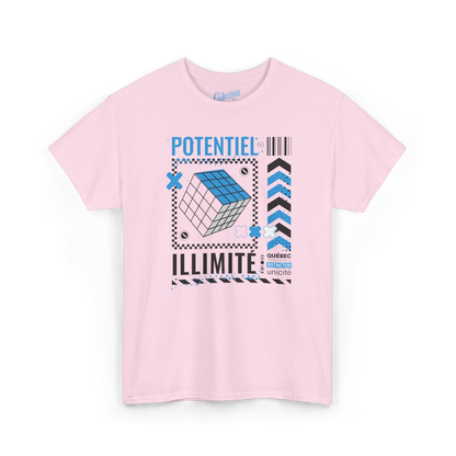 T-shirt - Potentiel illimité - Québec unicité