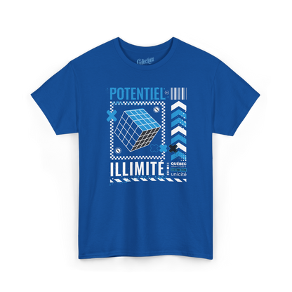 T-shirt - Potentiel illimité - Québec unicité