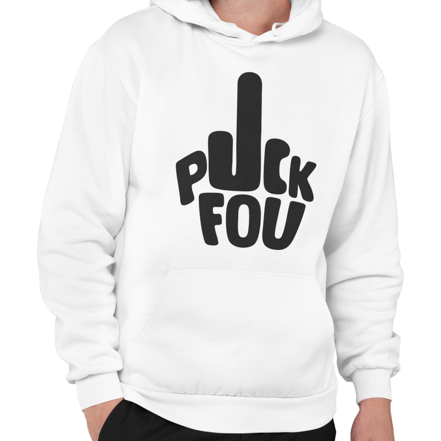 Sweat à capuche - Puck Fou